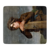 De jonge rondweg (door James Henry Beard) Snijplank (Voorkant)