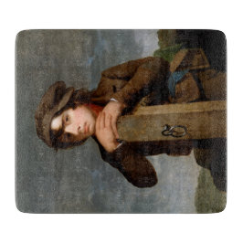 De jonge rondweg (door James Henry Beard) Snijplank