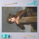 De jonge rondweg (door James Henry Beard) Tissuepapier (Craft)