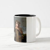 De jonge rondweg (door James Henry Beard) Tweekleurige Koffiemok (Voorkant rechts)