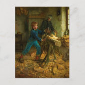 De jonge Sabot Maker van Henry Ossawa Tanner 1895 Briefkaart (Voorkant)