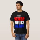 De jonge Shawty brak nooit meer T-shirt (Voorkant volledig)