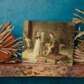 De jonge spaander (olie op doek) fotoplaat (Zijkant)