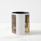 De jonge spaander (olie op doek) mok (Midden)