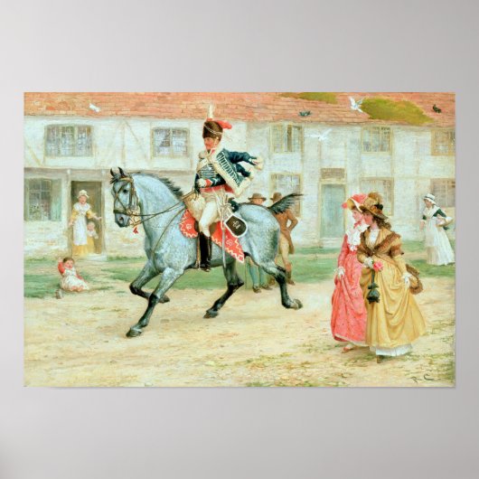 De jonge subaltern poster (Voorkant)