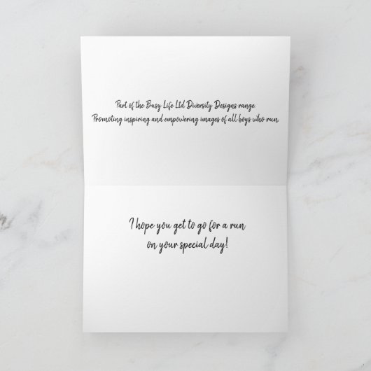 De jonge Verjaardag van de Agent van de Jongen Kaart (Binnen)