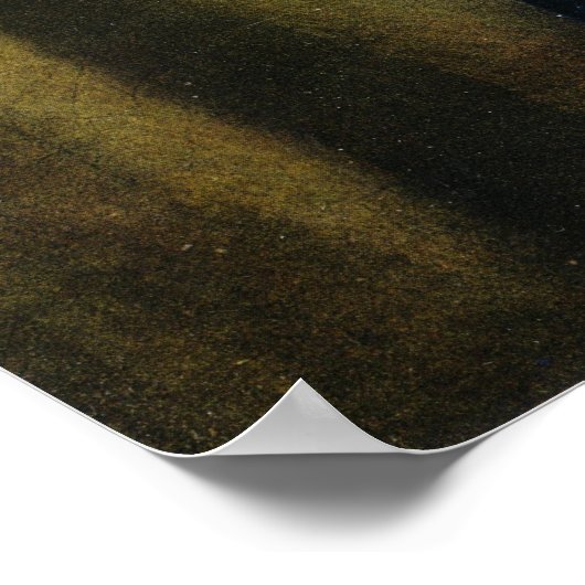 De jonge vrouw van Vermeer met een waterpitcher ca Poster (Hoek)