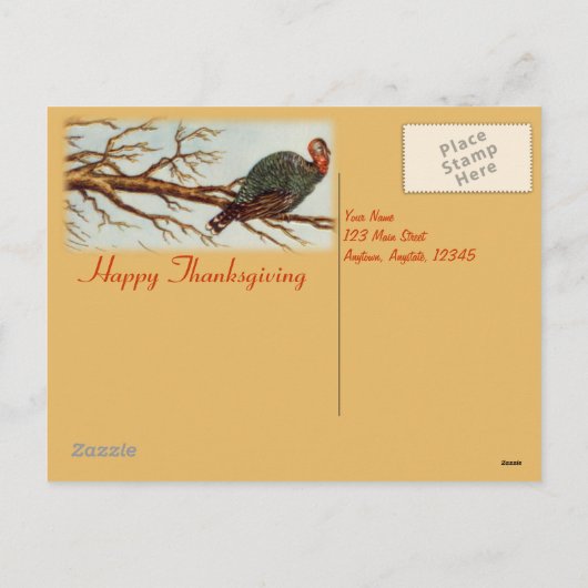 De jongen en het Briefkaart Turkije (Achterkant)