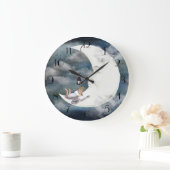 De jongen in de maan grote klok (Huis)