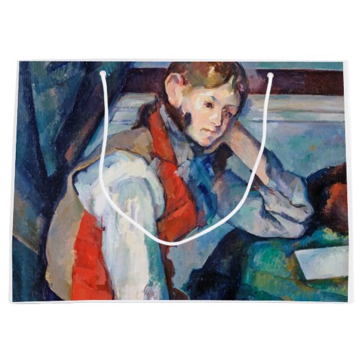 De jongen in de Rode Vest, Cezanne Groot Cadeauzakje (Voorkant)