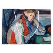 De jongen in de Rode Vest, Cezanne Groot Cadeauzakje (Achterkant)