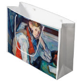 De jongen in de Rode Vest, Cezanne Groot Cadeauzakje (Voorkant Gekanteld)