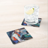 De jongen in de Rode Vest, Cezanne Kartonnen Onderzetters (Insitu)