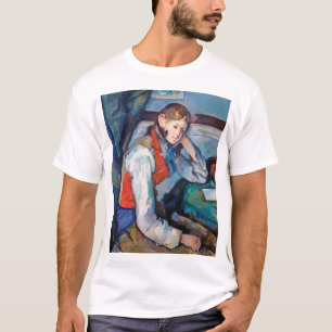 De jongen in de Rode Vest, Cezanne T-shirt