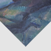 De jongen in de Rode Vest, Cezanne Tissuepapier (Detail)