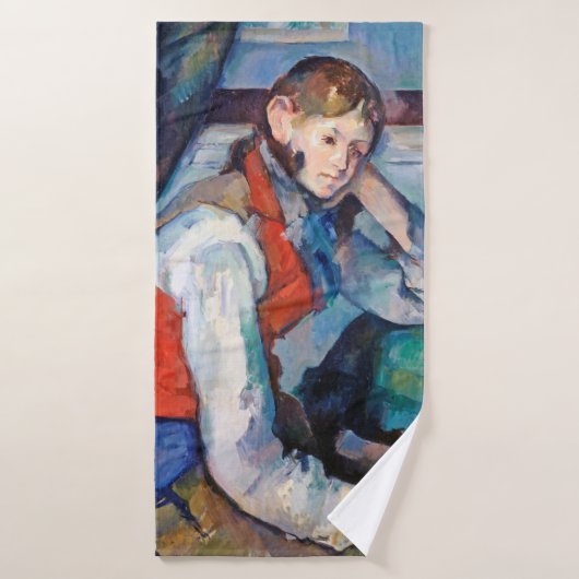 De Jongen met het Rode Vest, Cezanne Badhanddoek (Badhanddoek)