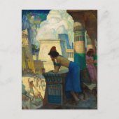 De jongen, Mozes door Newell Convers Wyeth Feestdagenkaart (Voorkant)