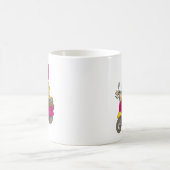 De jongen op de scooter koffiemok (Center)