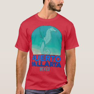 De jongen op het zeepaardje Puerto Vallarta Mexico T-shirt