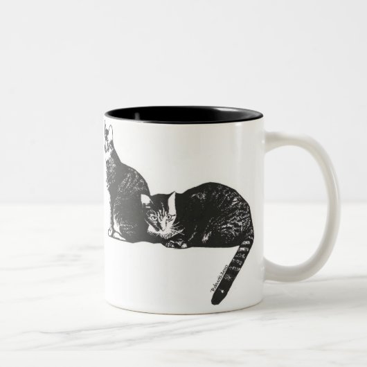 DE JONGEN TWEEKLEURIGE KOFFIEMOK (Rechts)