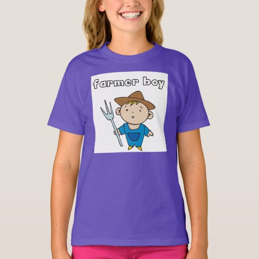 De Jongen van de landbouwer T-shirt (Voorkant)