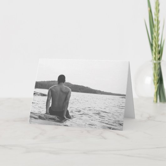 De Jongen van het meer Kaart (Voorkant)