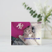 De Jongen van het poster voor Liefde Jazzpurr Briefkaart (Staand voorkant)