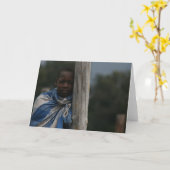 De Jongen van Masai Kaart (Gele Bloem)