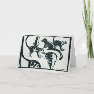 De jongen van Meerkat - de kaart van de Kunst