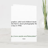 De Jongen van Navajo Kaart (Achterkant)