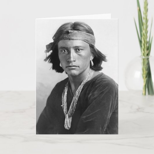 De Jongen van Navajo Kaart (Voorkant)