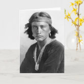 De Jongen van Navajo Kaart (Gele Bloem)