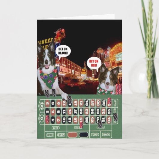 De Jongen van Vegas Bedankkaart (Voorkant)