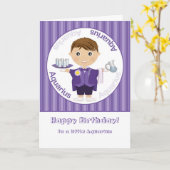 De Jongen van Waterman - Gelukkige Verjaardag Kaart (Gele Bloem)