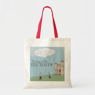 De jongens in de Canvas tas Red Boots