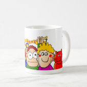 de jongens. koffiemok (Voorkant rechts)