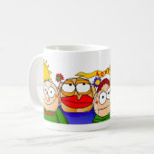 de jongens. koffiemok (Voorkant links)