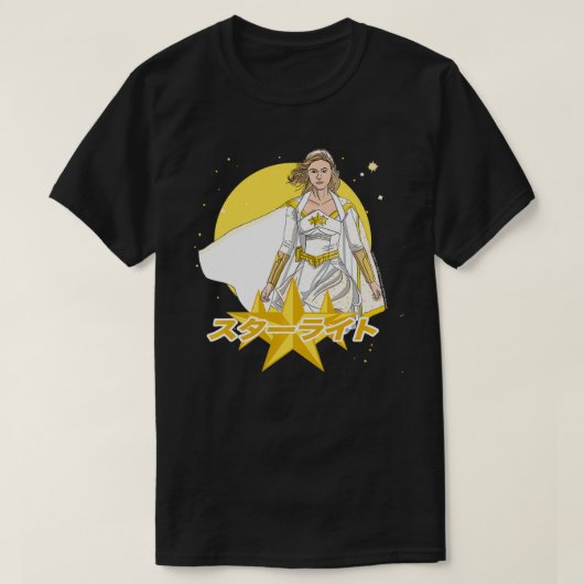 De jongens Starlight Girl Power Manga T-shirt (Design voorkant)