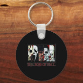 De jongens van Herfst Horror Films Halloween Sleutelhanger (Voorkant)