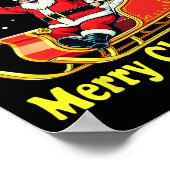 De jongens zijn terug in de stad! Vrolijk kerstfee Poster (Hoek)