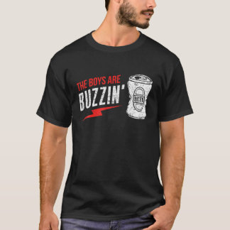 De jongens zijn Vintage Buzzin Drink T-shirt