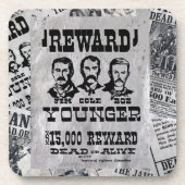 De jongere broers wilden Poster Bier Onderzetter (Voorkant)