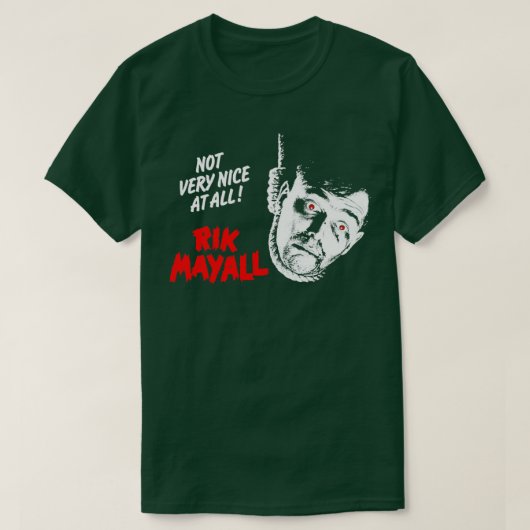 De jongeren Rik Mayall T-shirt (Design voorkant)