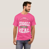 De Jongleertruc Is Echte Goochelaar Kostuum Circus T-shirt (Voorkant volledig)