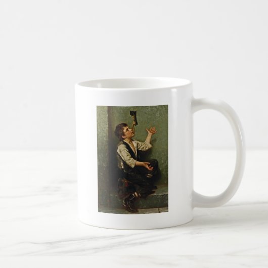 De Jongleur 1882 ~ Schoenpoetser Koffiemok (Rechts)