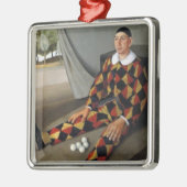 De jongleur (door Antonio Donghi) Metalen Ornament (Links)