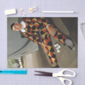 De jongleur (door Antonio Donghi) Tissuepapier (Craft)