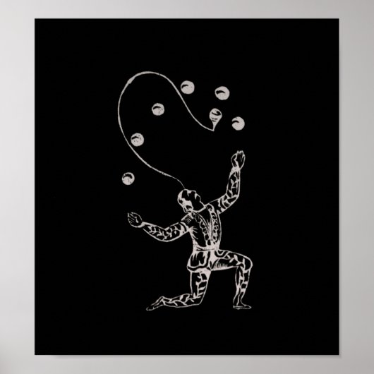 De jongleur - Poster (Voorkant)