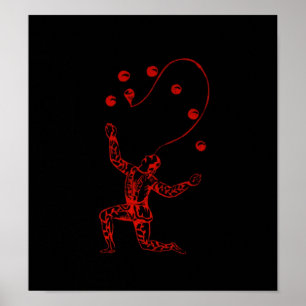 De jongleur - Poster