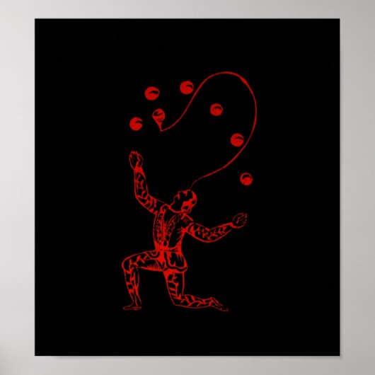 De jongleur - Poster (Voorkant)